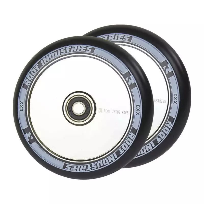 Paire de roues trottinette ROOT INDUSTRIES Air Mirror 120mm
