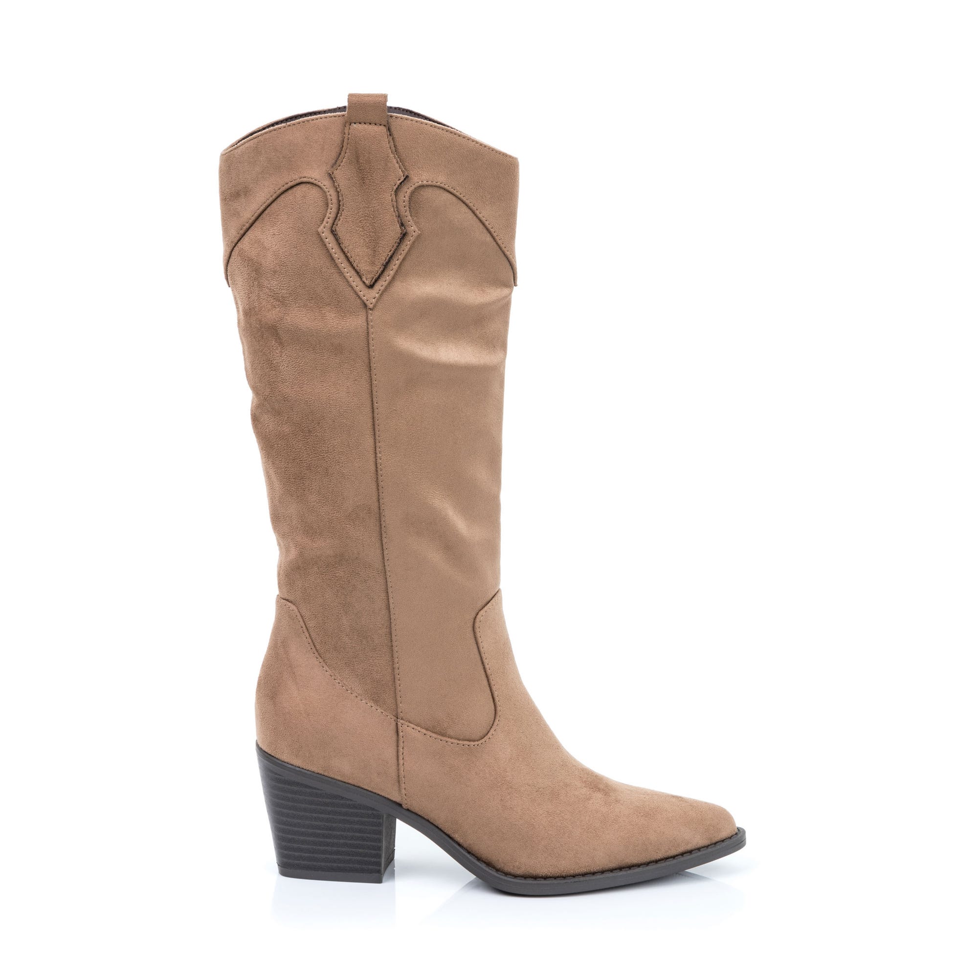 Bottes à talon Femme beige