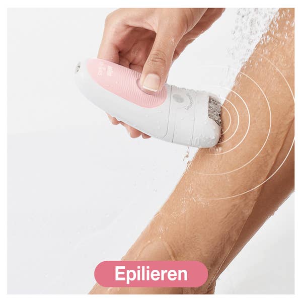 Braun Silk-épil Beauty-Set 5-895 6-in-1 Epilierer & Reinigung für Gesicht & Körper