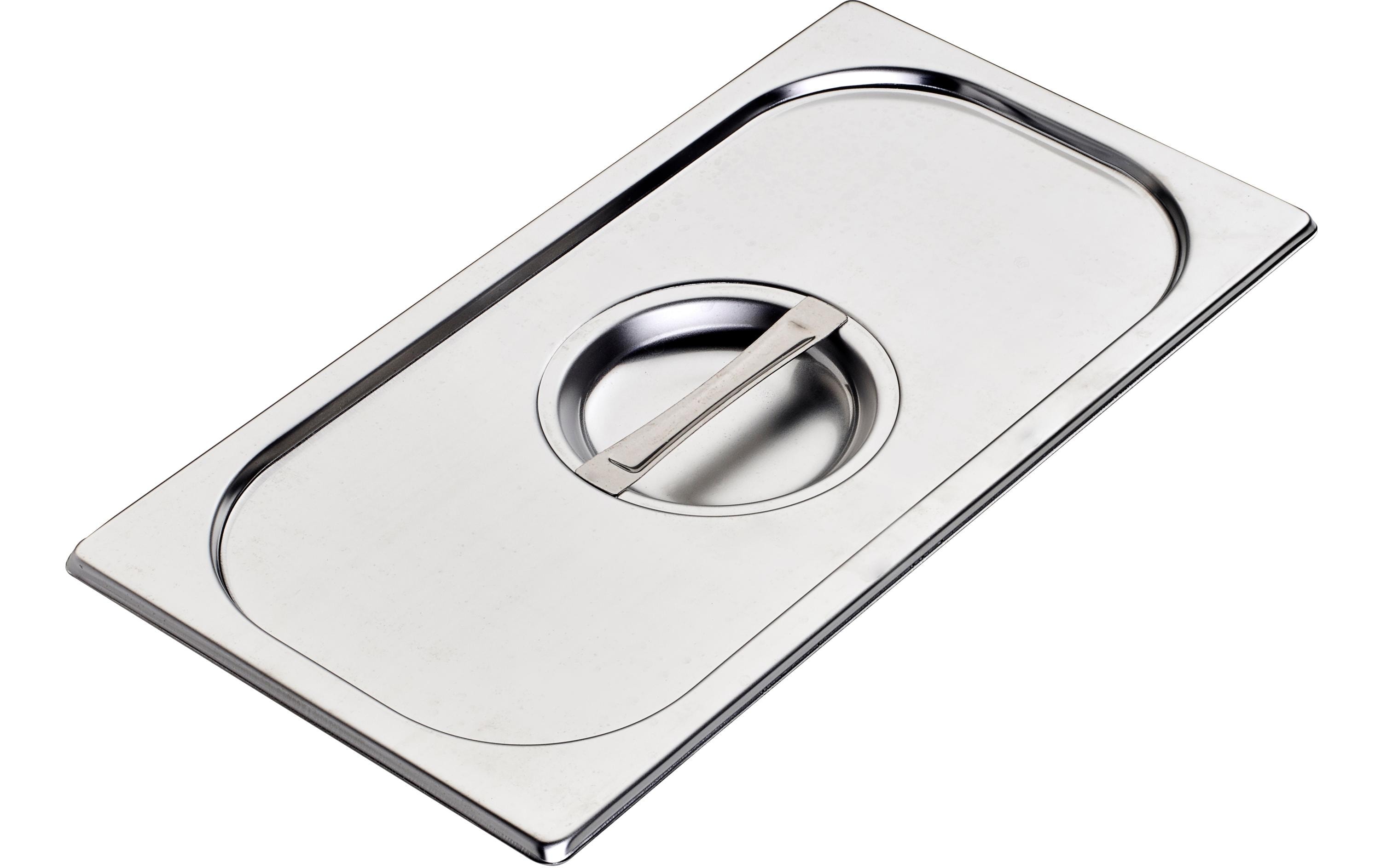 Deckel für Garbehälter CNS 1/3 GNDeckel für Garbehälter