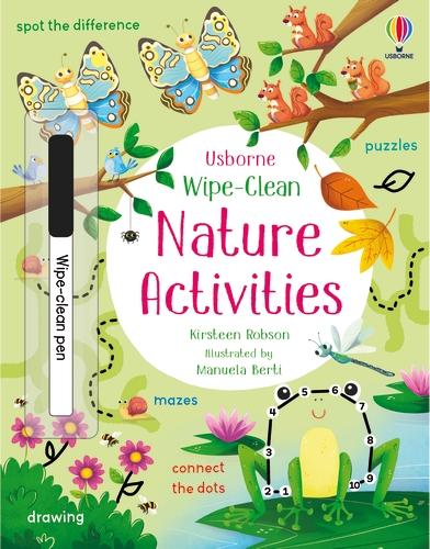 Wipe-Clean Nature Activities - Wipe-clean Activities (Paperback)