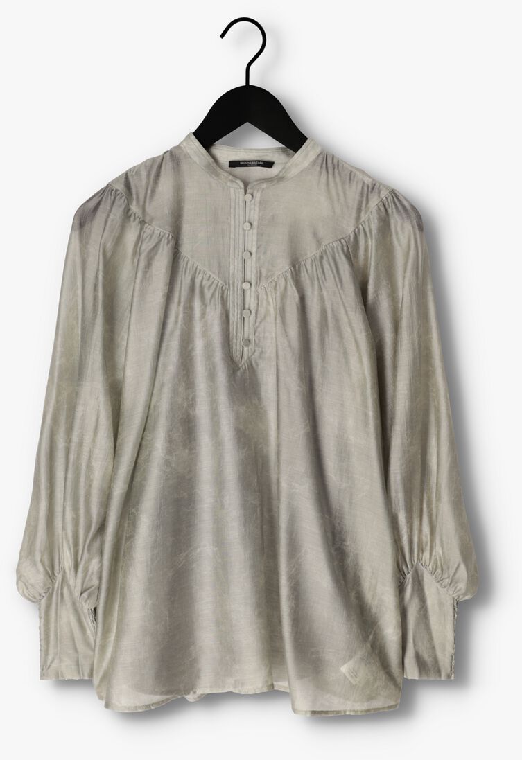 BRUUNS BAZAAR groene bruuns bazaar blouse bergia lyanna blouse