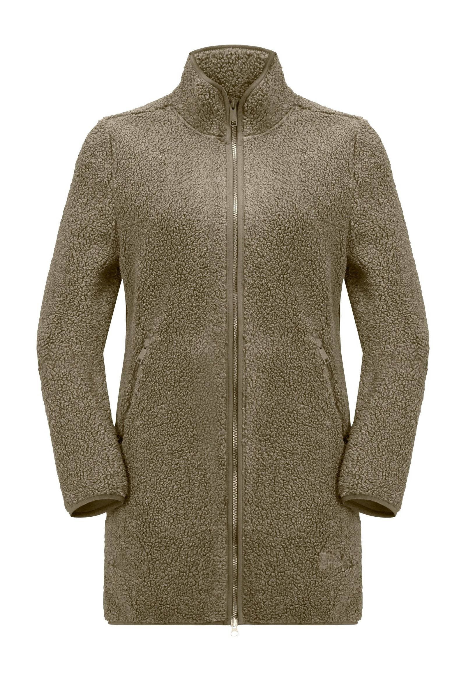Jack Wolfskin fleecevest  High Curl ecru