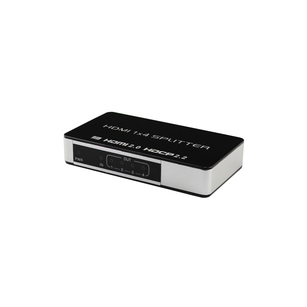 HDMI-splitter 1 x 4 UltraHD 4K 60Hz 3D HDMI V2.0 HDCP 2.2 18 Gbps
