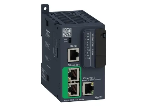 Schneider Electric TM251MESE, IP20, -10 - 35 °C, -25 - 70 °C, 54 mm, 95 mm, 90 mm