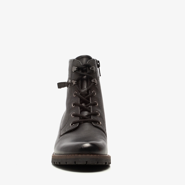 Hush Puppies leren dames veterlaarsjes