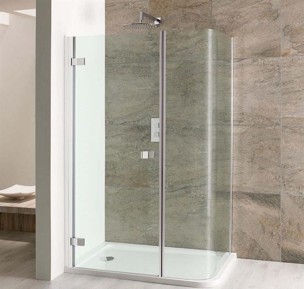 Eastbrook Volente douchebak 120x80cm rechts ronde hoek