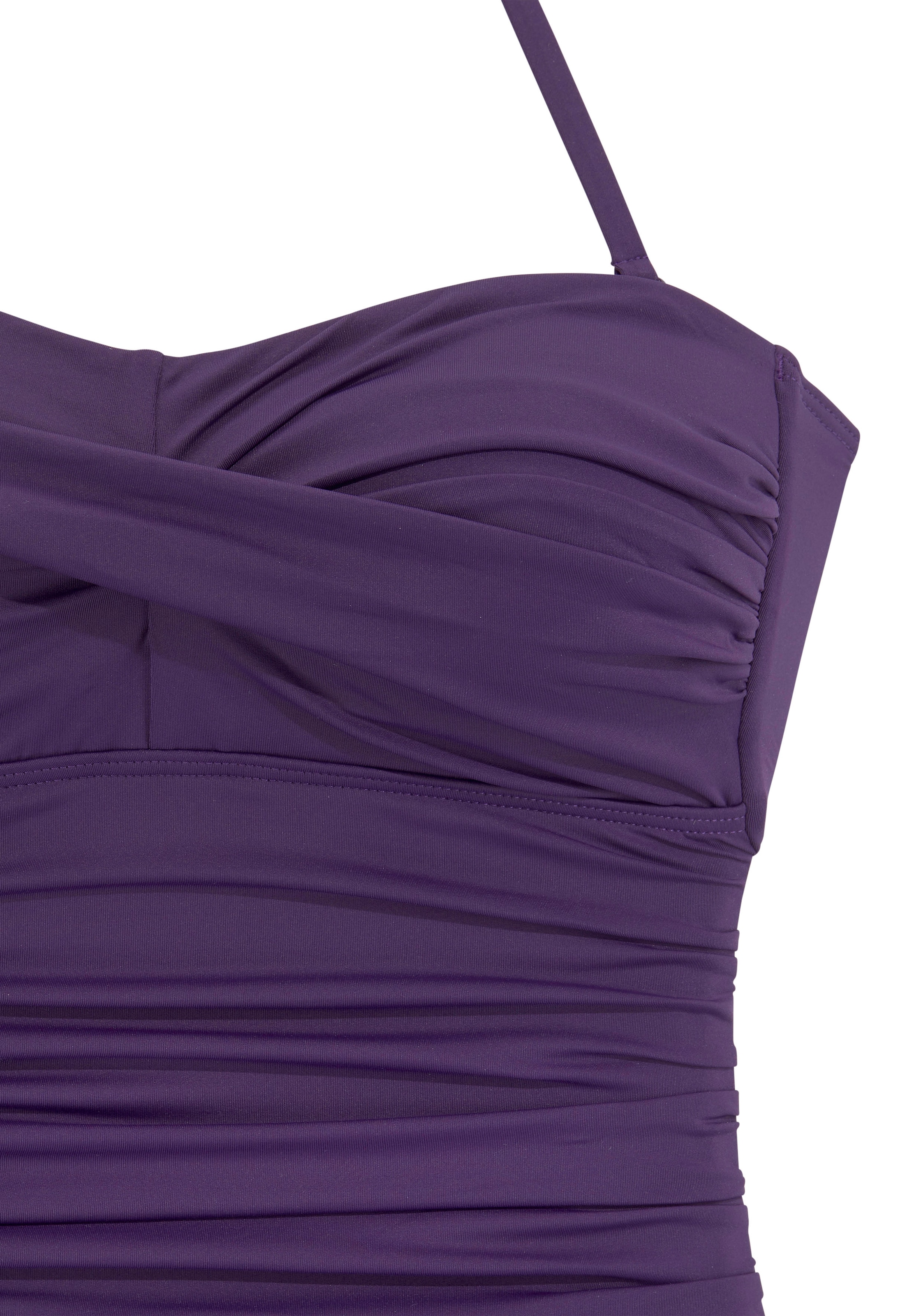 LASCANA Badeanzug , in Bandeau-Optik