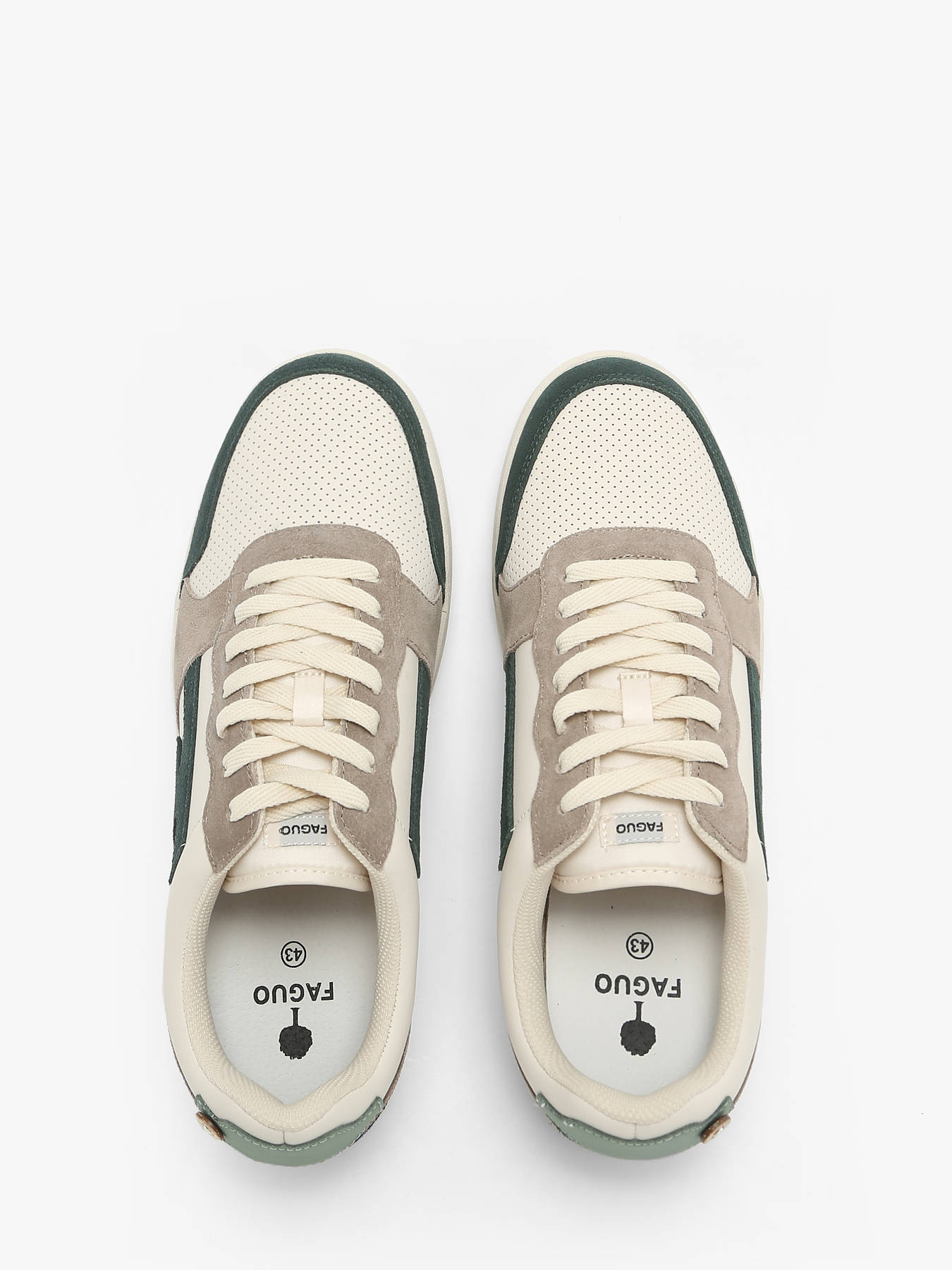 Sneakers Ceiba en cuir FAGUO