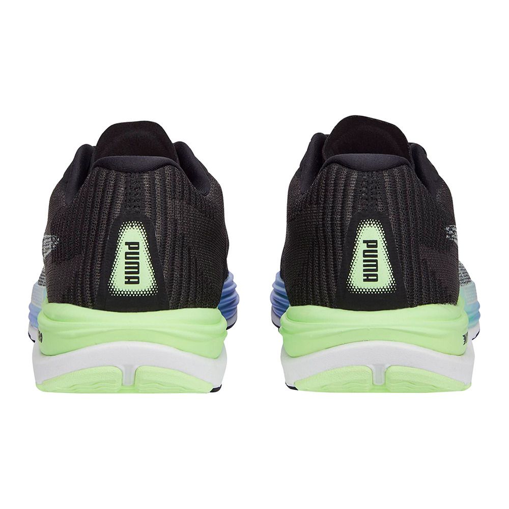 Puma VELOCITY NITRO 2 FADE - Chaussures Running Homme puma black/elektro purple/puma silver