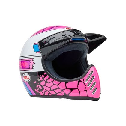 Casque Bell MOTO-3 DEATH SPRAY - Rose