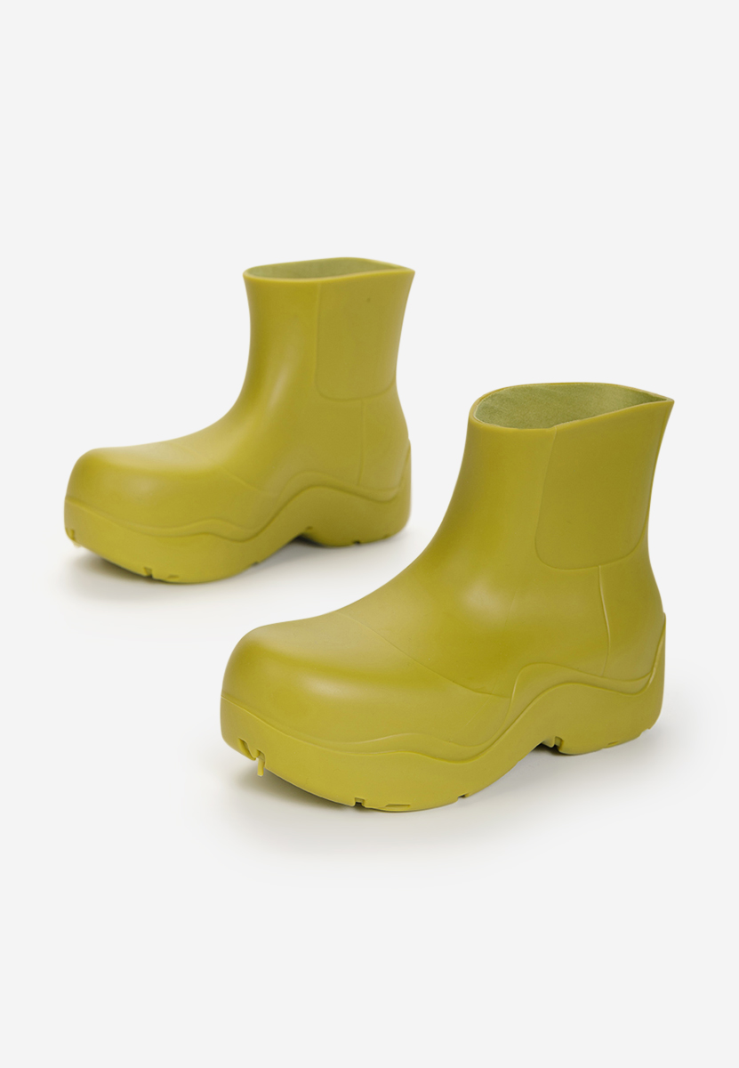 Bottes en caoutchouc verts Gretel