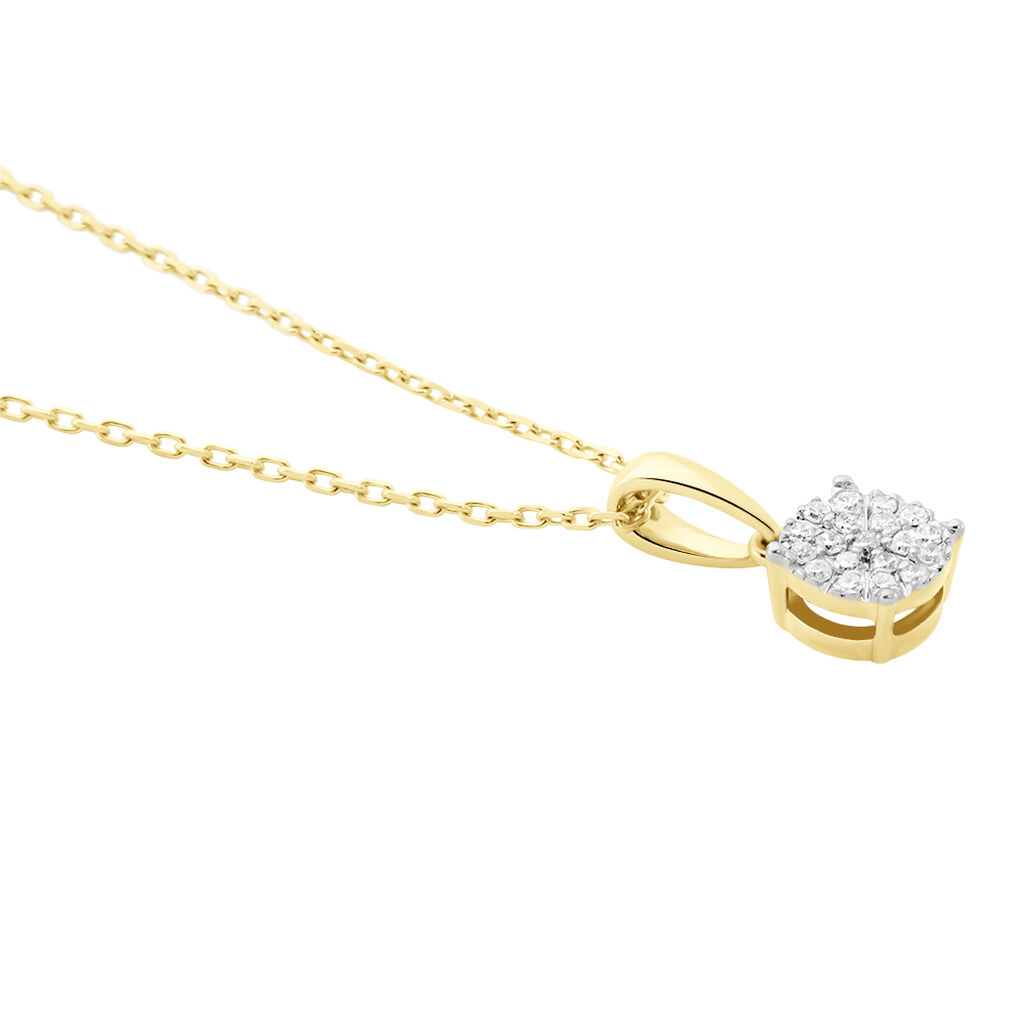 Collier Or Jaune Trecia Diamants
