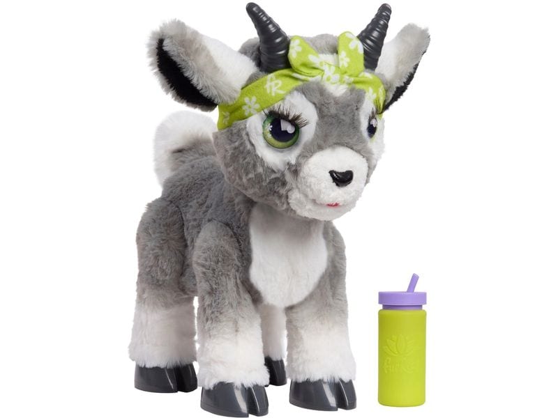 furReal Plüsch Daisy the Yoga Goat Daisy Yoga-Ziege mit Bewegungs- und Soundfunktion