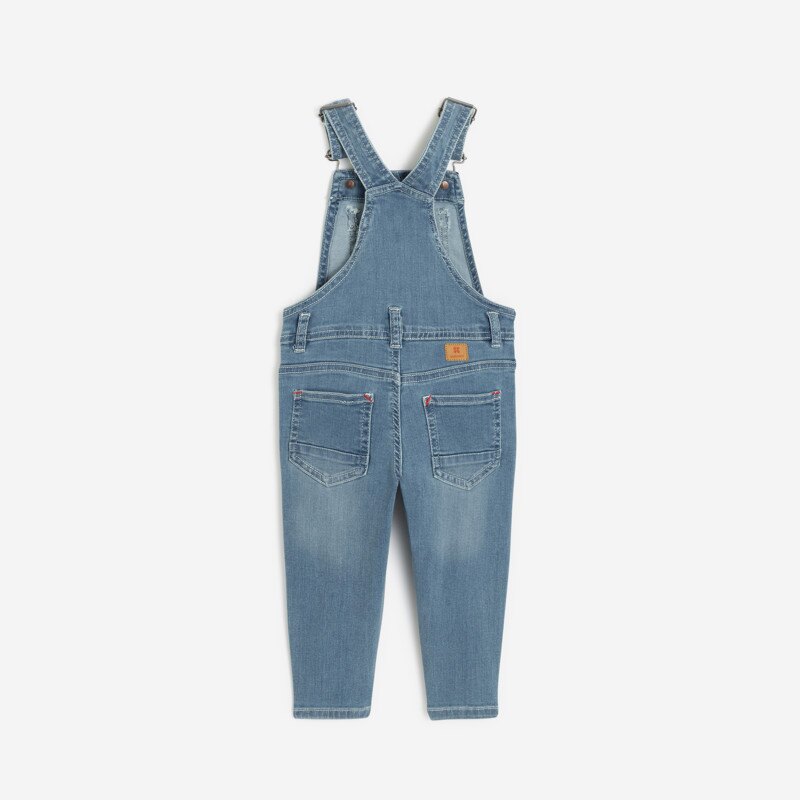 Salopette en jean bébé garçon denim bleue Catimini Bleu
