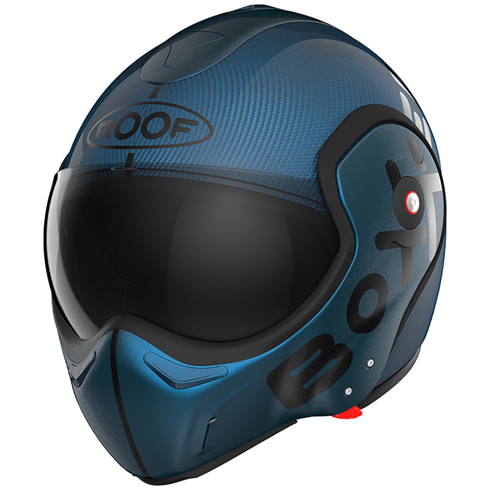 Roof - Casque Boxxer Carbon Mono Bleu
