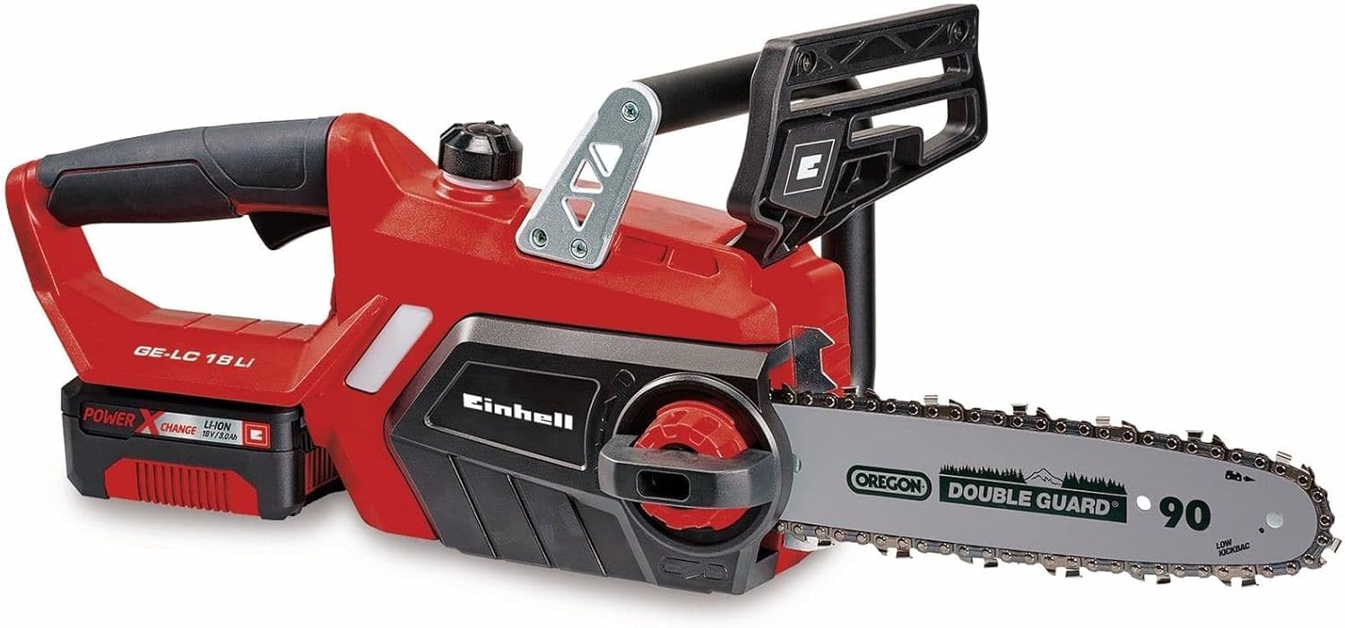 EINHELL Akku-Kettensäge 4501760, GE-LC 18 Li Kit, 3 Ah, Ersatzkette
