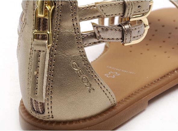 Geox nu pieds enfant j7235d j sandale karly fill or