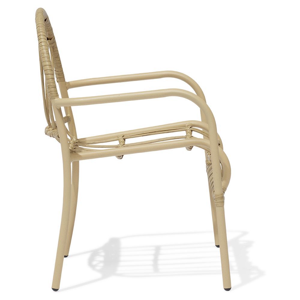 Fauteuil enfant vintage naturel - L42xP40,5xH55 cm