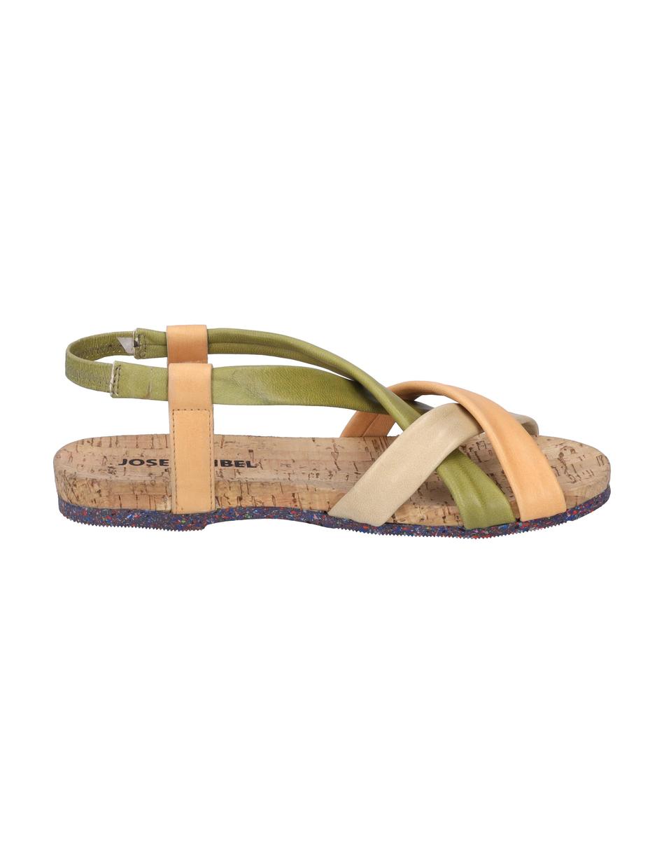 Sandale Henriette 01, oliv-multi