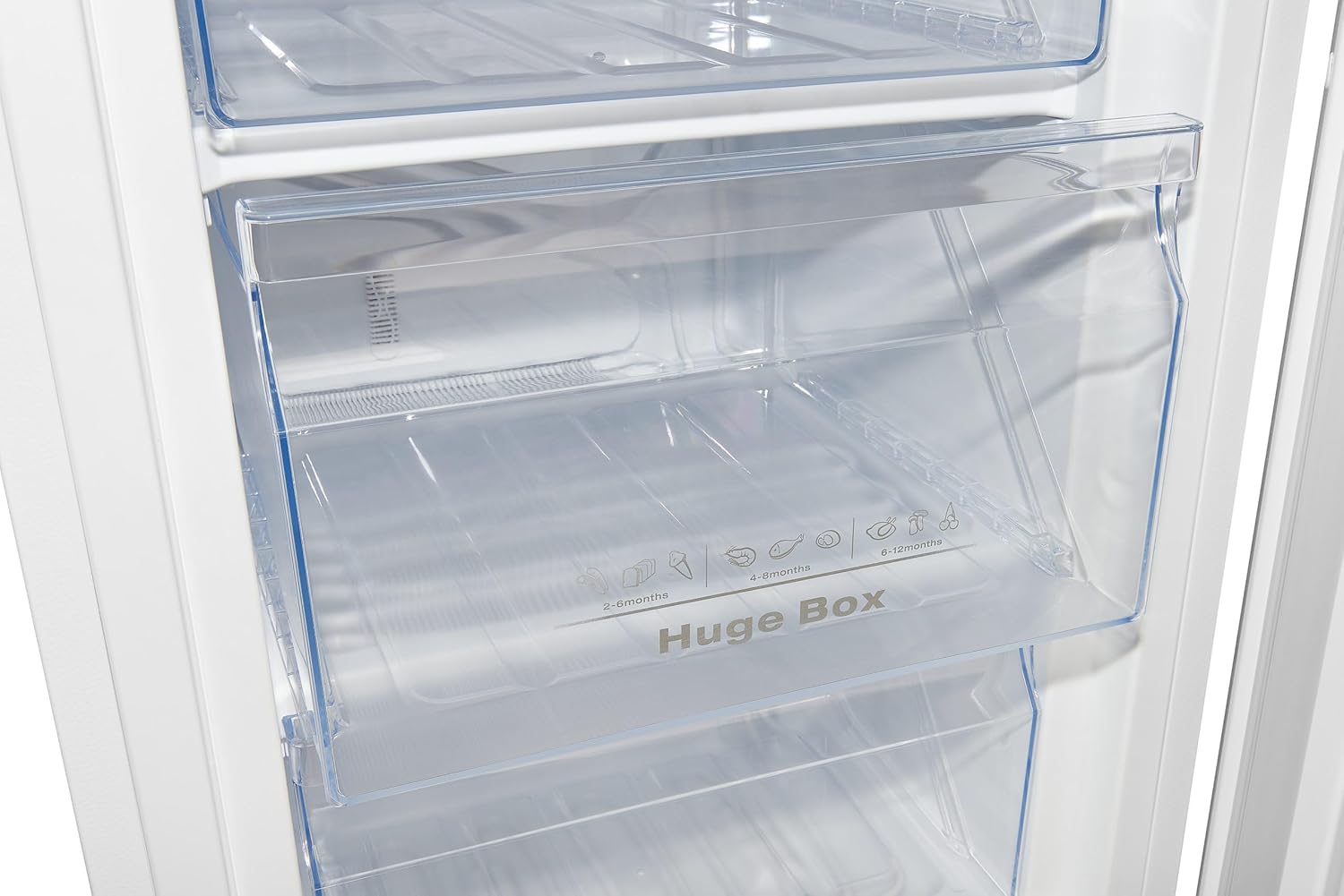 Exquisit Gefrierschrank GS81-H-010E weiss | Tiefkühlschrank | 85 Liter Volumen | Türanschlag wechselbar | Standgerät |