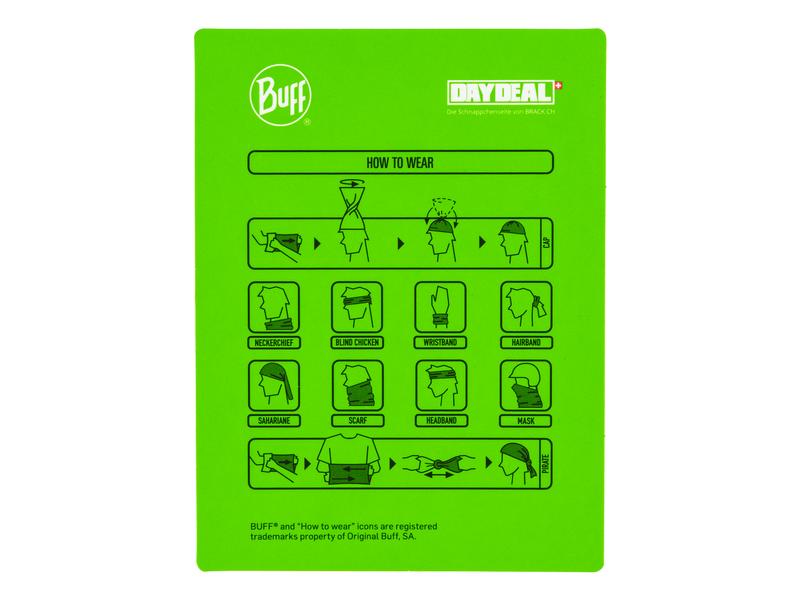 DayDeal.ch Original Buff EcoStretch Schlauchschal DayDeal Collection