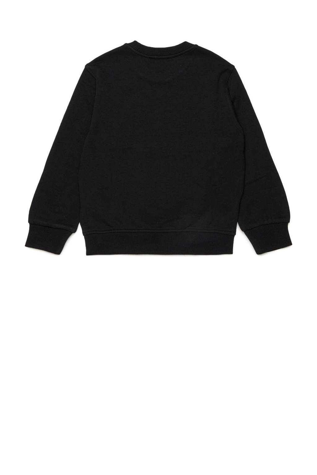 Diesel sweater met logo zwart