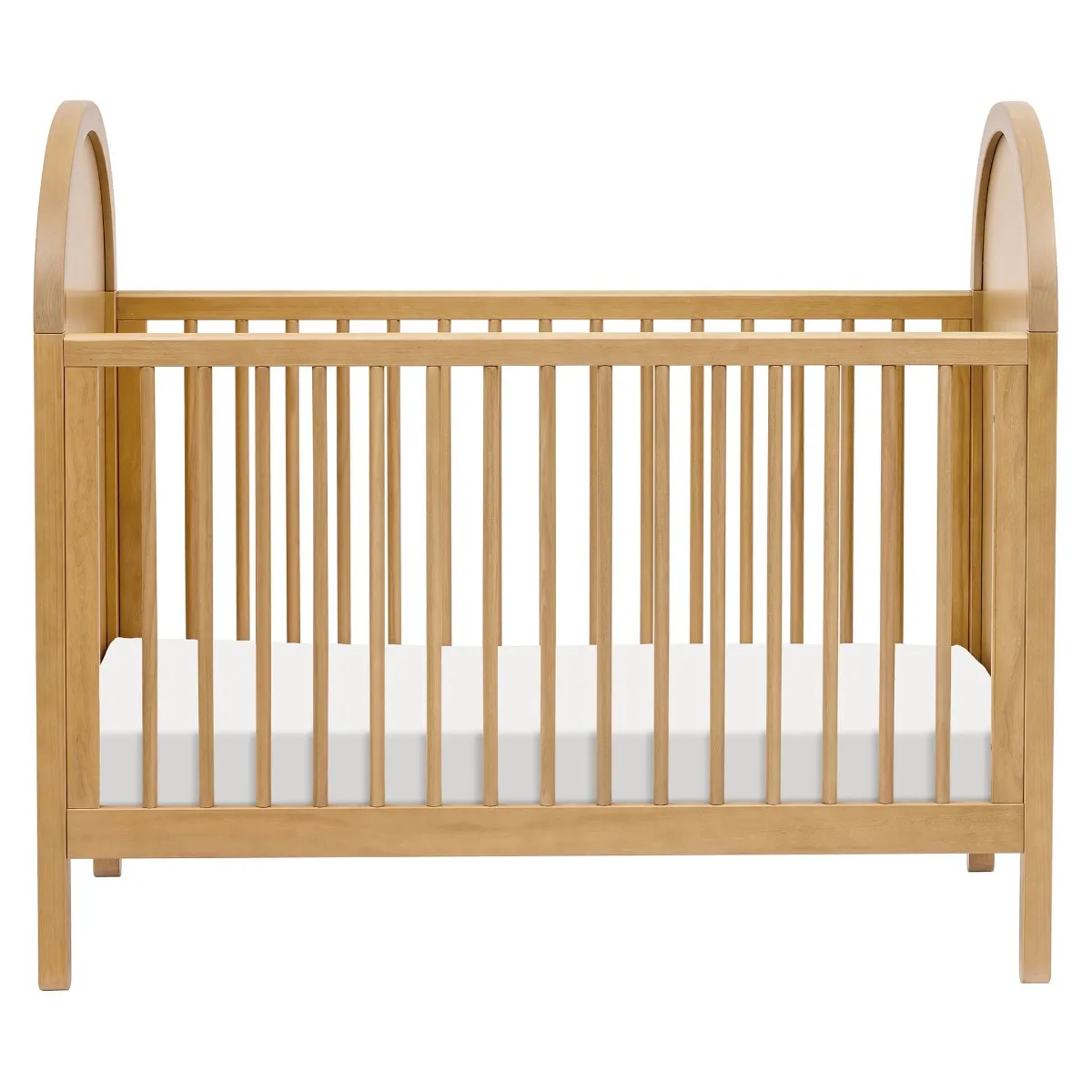 Babyletto Couchette Convertible 3 en 1 Bondi Cane avec Kit de Conversion Lit pour Tout-petit - Miel  Rotin
