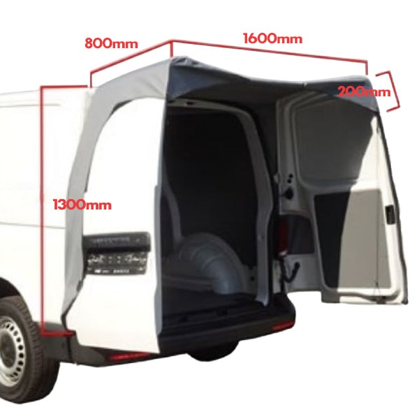 Pare-soleil portes arrières pour Volkswagen T5/T6