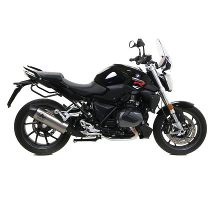 Silencieux Arrow Titane Maxi race-tech embout carbone