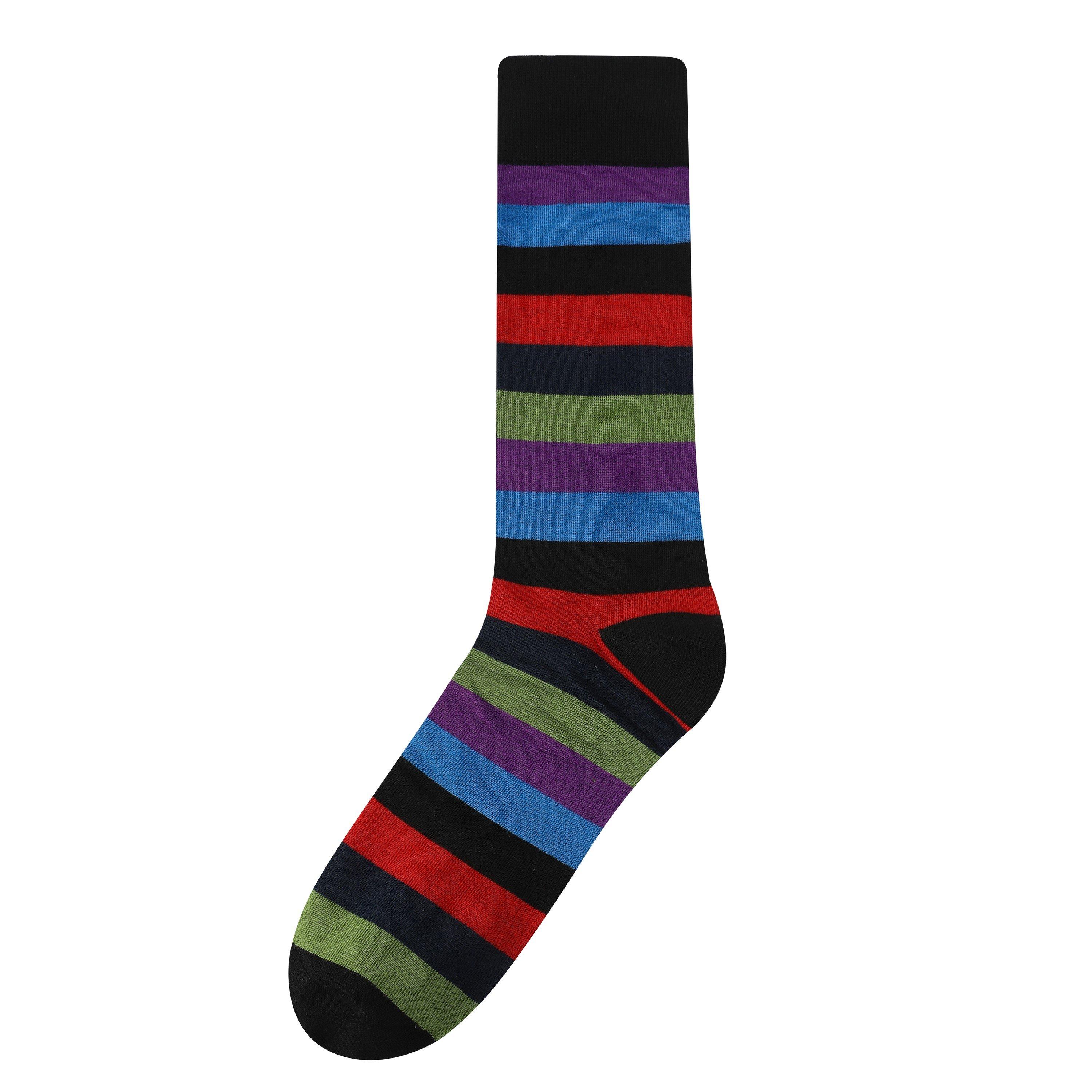 Firetrap 3pk Strip Sock Mens