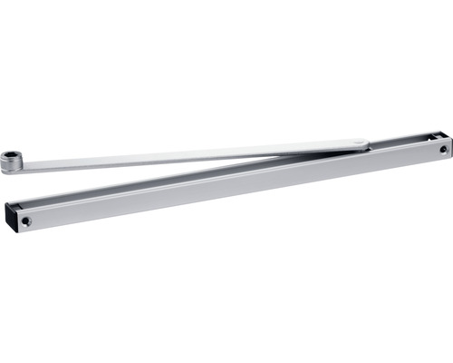GEZE hoogteverstelbare glijrail met hendel voor deursluiters TS 3000/5000, zilver