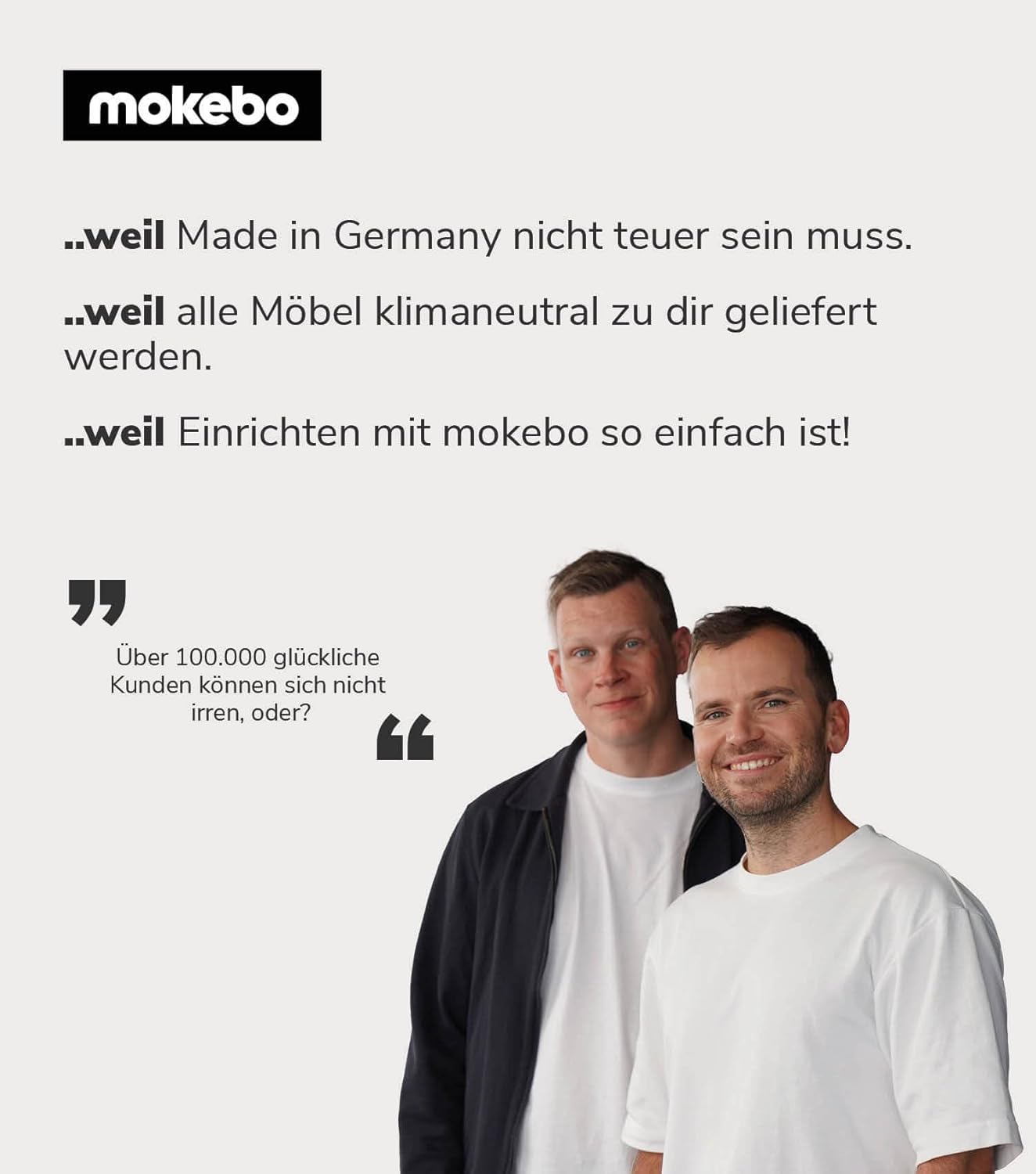 mokebo Aktenschrank Mehrzweckschrank (60x180 cm) 'Der Lange' aus Holz auch als Büroschrank, Allzweckschrank oder Schuhschrank, auch als Vorratsschrank oder Schrank in Grauer Betonoptik
