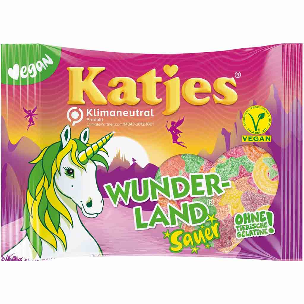 Katjes Fruchtgummi Wunderland sauer 175g MHD:28.12.25