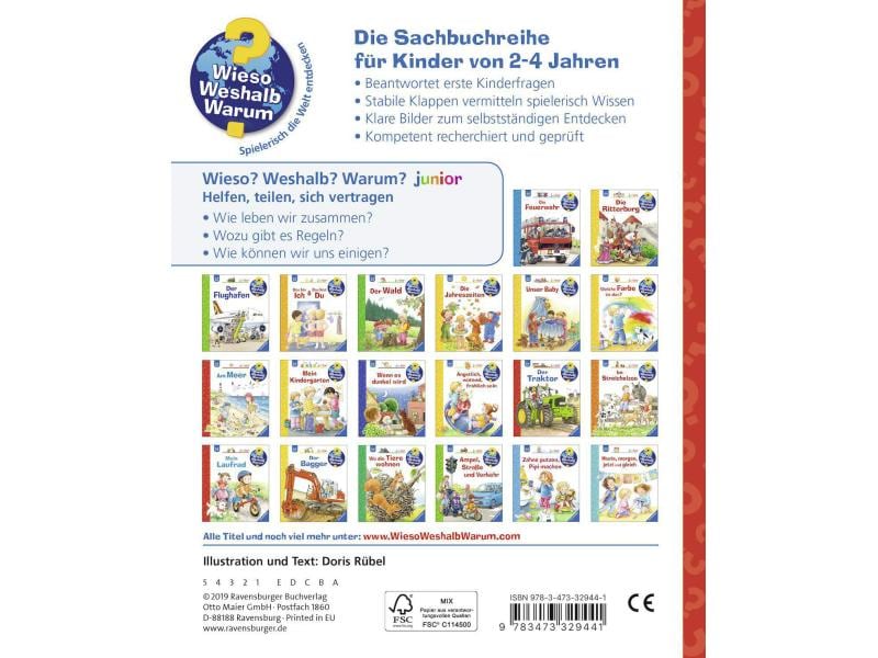 Ravensburger Kinder-Sachbuch WWW Junior – Helfen, teilen, s Kinder-Sachbuch
