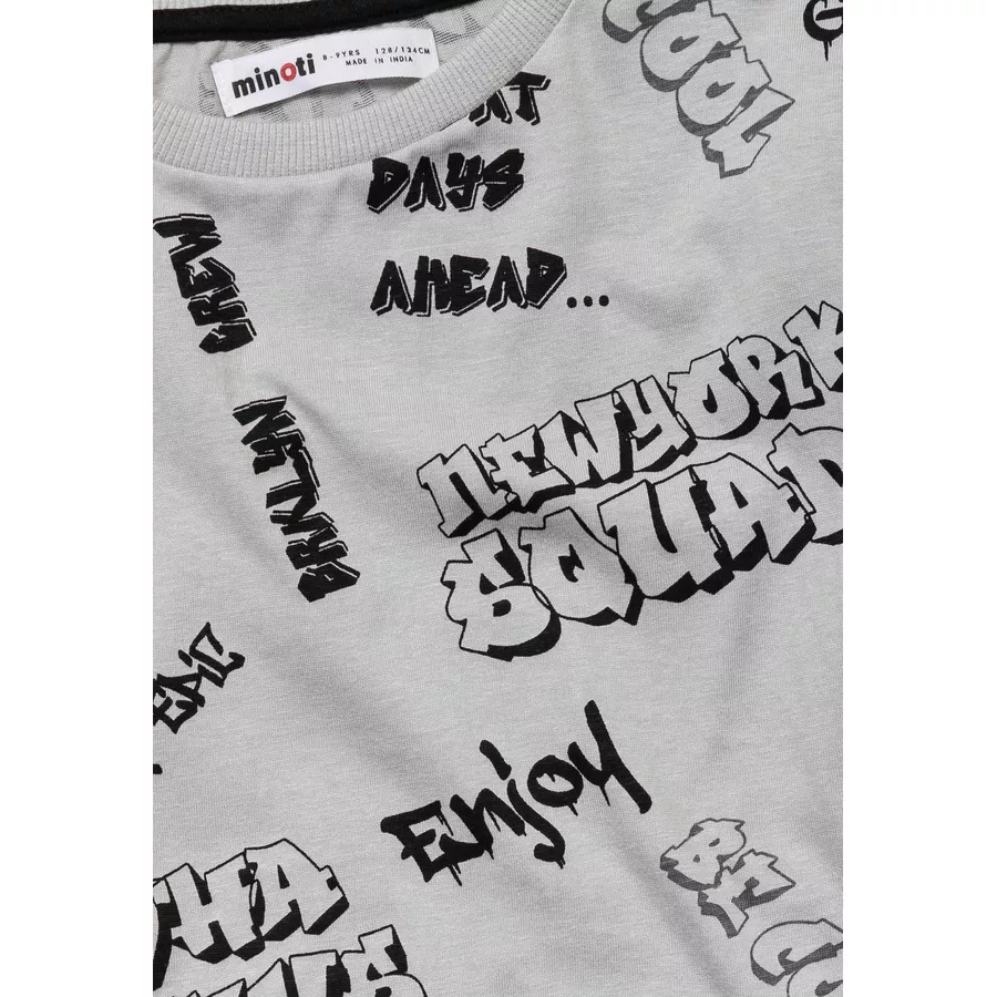 MINOTI Longsleeve Hellgrau