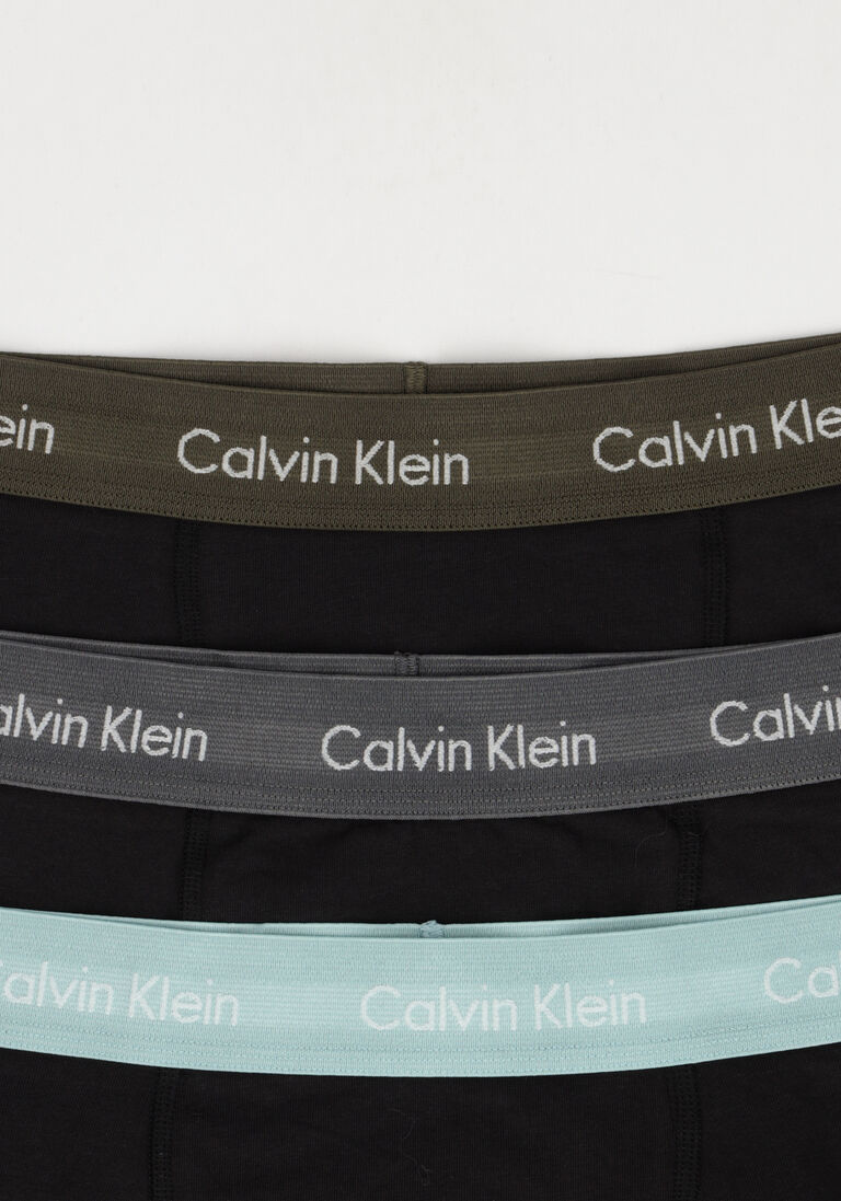 CALVIN KLEIN UNDERWEAR zwarte calvin klein underwear boxershort 3-pack trunks