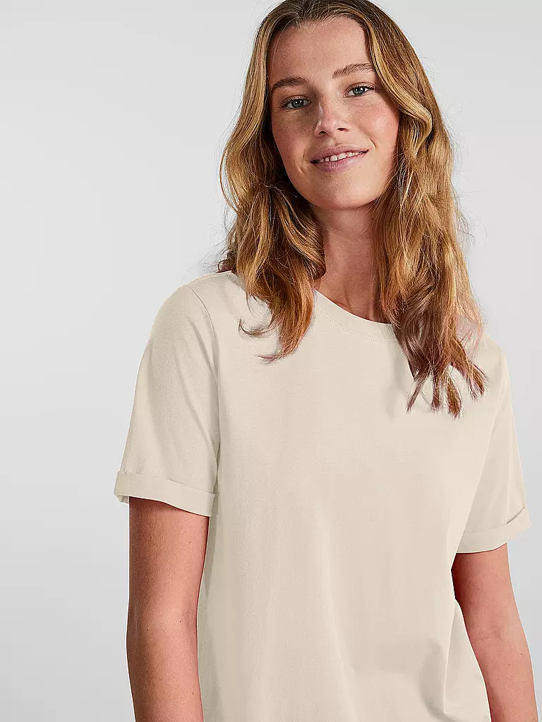 PIECES T-Shirt PCRIA creme