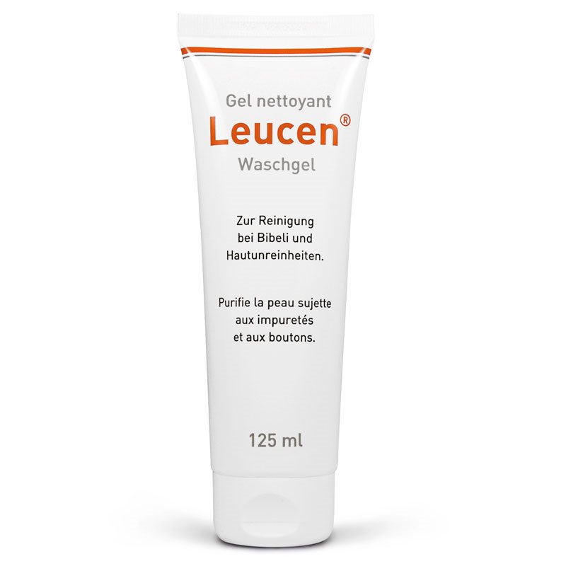 LEUCEN Waschgel Gel unreine Haut Tb 125 ml