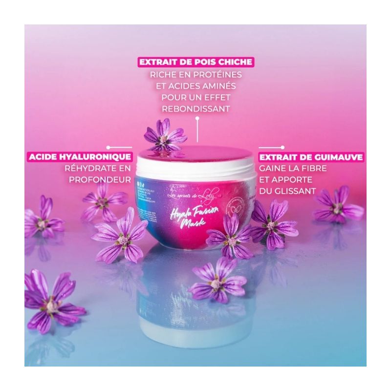 Masque activateur de boucles Hyalu Fusion Les Secrets de Loly 300ml
