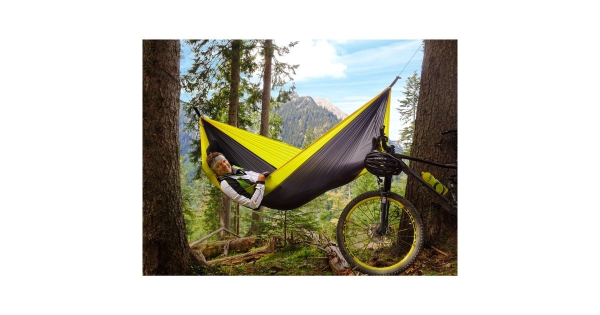 AmazonasUL Adventure hangmat  (Geel/zwart)