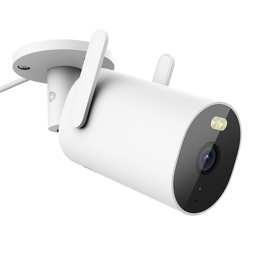 AW300 Wireless Outdoor WiFi Internet IP Kamera 3MP FullHD 1296p Infrarot Nachtsichtfunktion / Audio / Micro SD / (iOS/Android) IP66 - Weiss