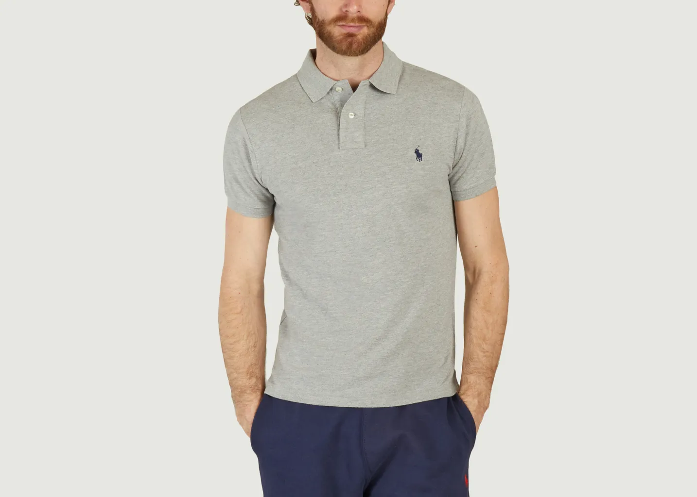 Polo siglé coupe droite Polo Ralph Lauren