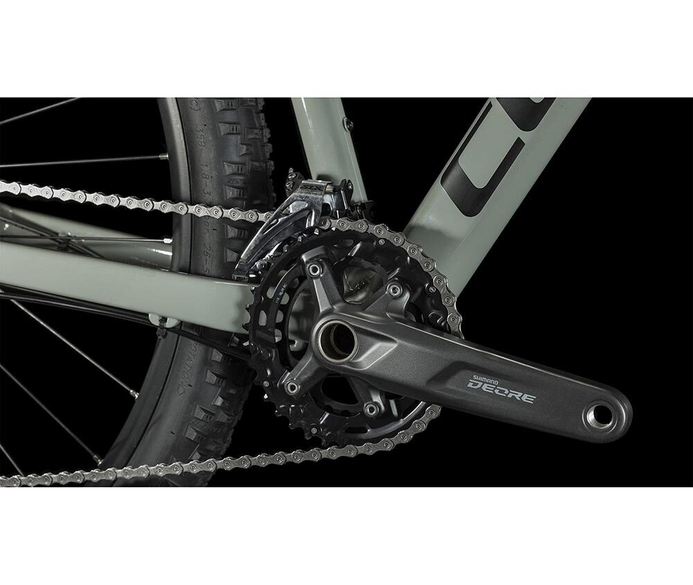 Cube Attention 29 Mountainbike Grijs/Zwart Heren