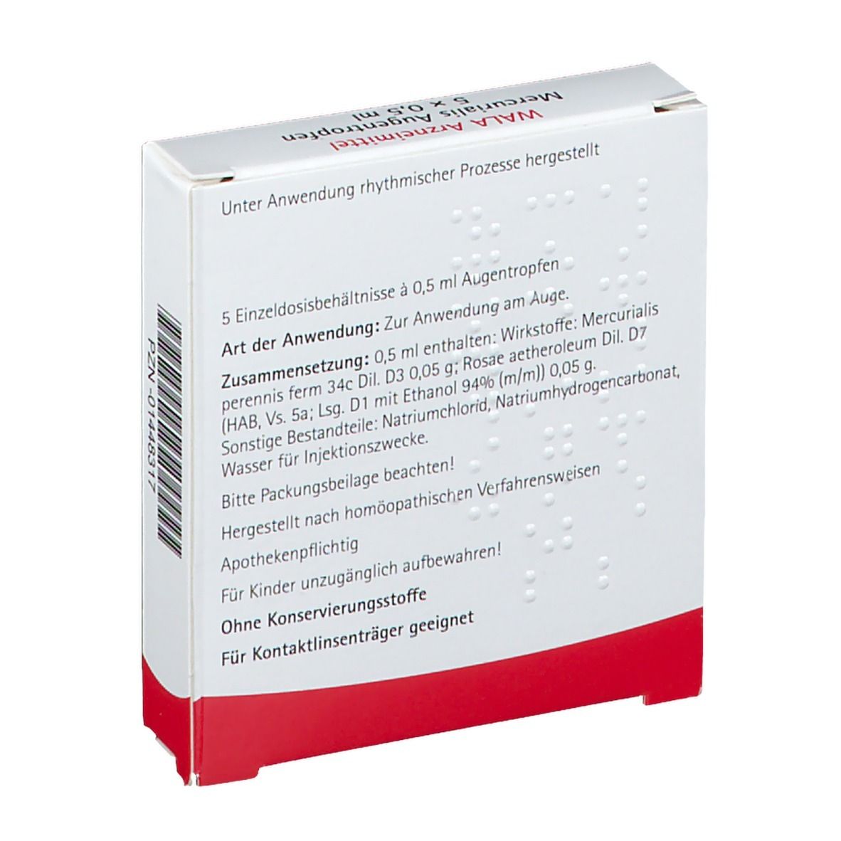 WALA® Mercurialis Augentropfen