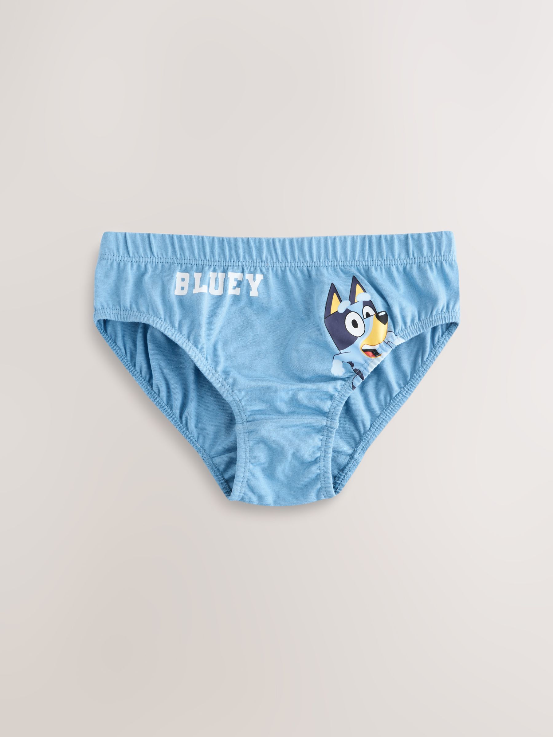 Blauw - Bluey set van 5 onderbroeken (1,5-8jr)