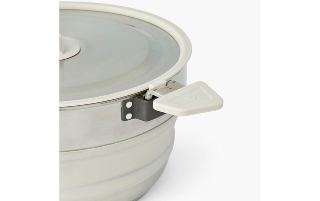 sea to summit Kochbesteck-Set »Stainless Steel Collapsible Pot 5 l«