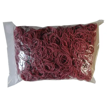 WBV Gummiringe rot, Breite=1 mm, Ø=50 mm, 1 Kg