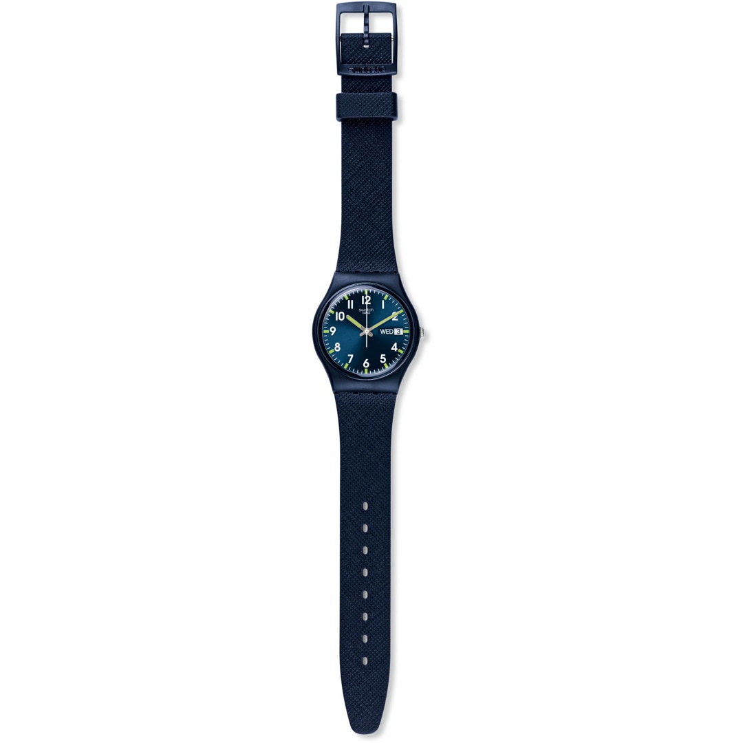 Swatch Original 34 Sir Blue Day Date