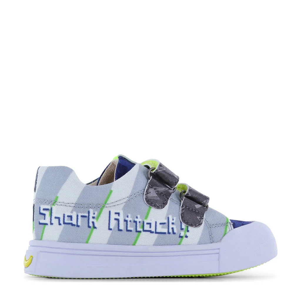 Go Banana's Sharksneakers blauw